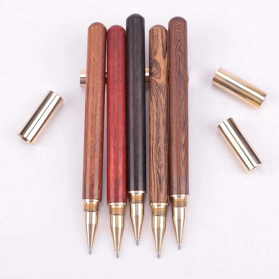 bút thân gỗ