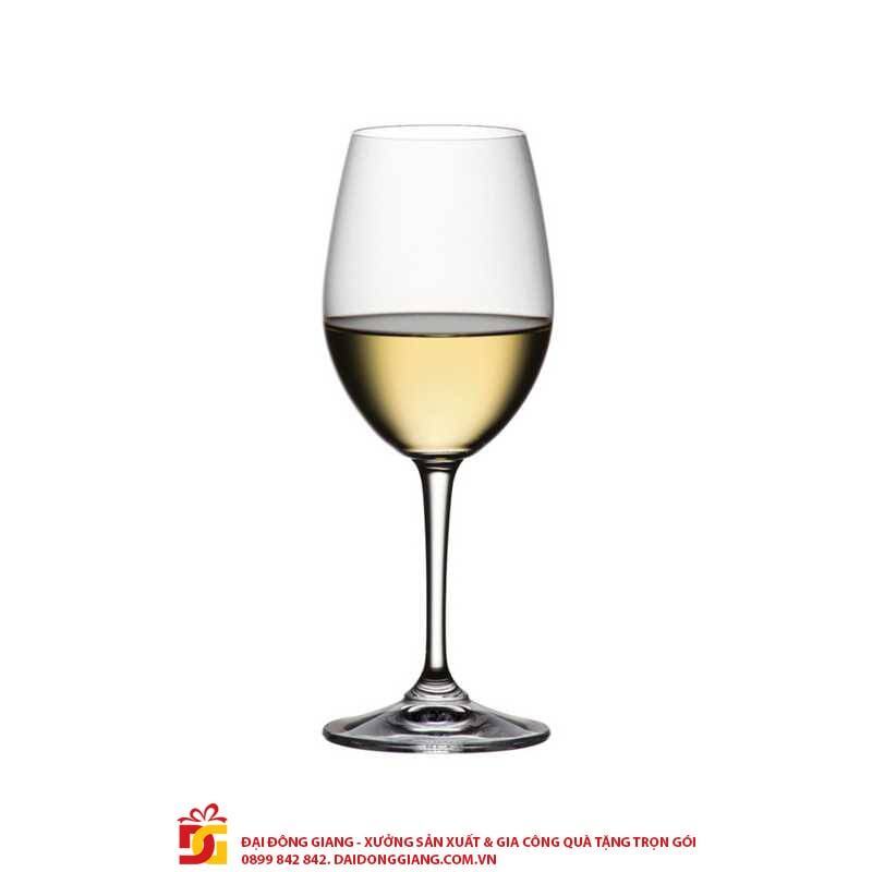 Ly uống rượu vang trắng - Những mẫu ly thủy tinh đẹp giá rẻ làm quà tặng doanh nghiệp