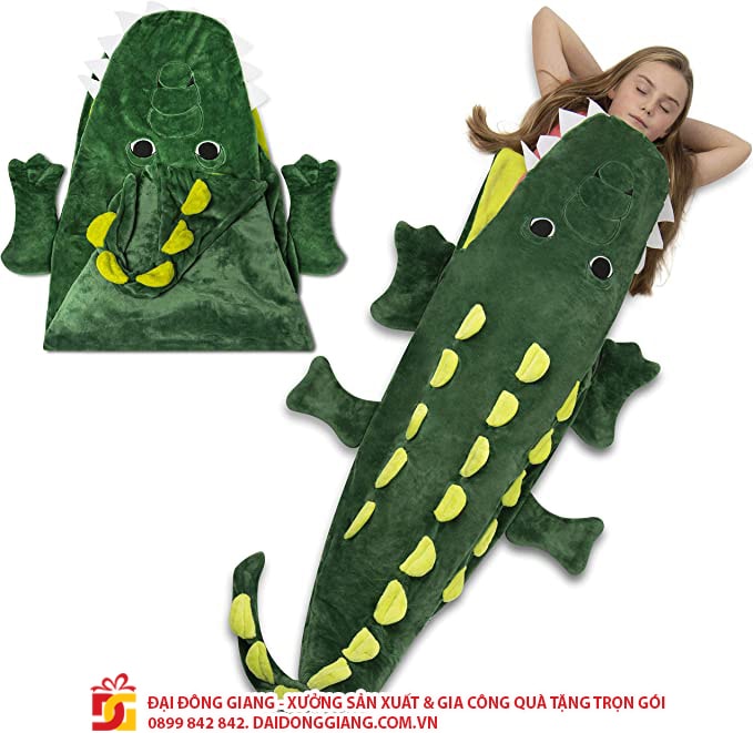 Túi ngủ cá sấu