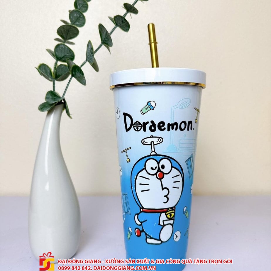 Ly giu nhiet doremon anmily cup 750ml
